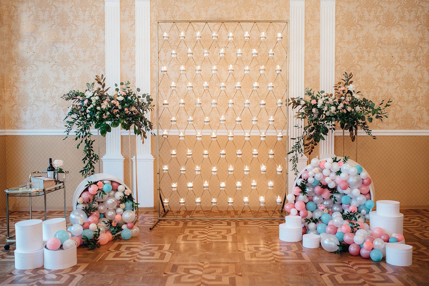 wedding ceremony area